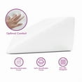 thumbnail image 2 of Home Sweet Home Bed Wedge Pillow with Memory Foam Top, 2 of 5