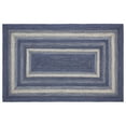 thumbnail image 4 of VHC Brands Great Falls Blue Rug with PVC Pad, Jute Blend, Rectangle, Blue White, 60x96 inches, 4 of 6