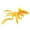Gold, variant on 3D Printed Phoenix Bird - Articulated Wings & Tail, Poseable Desk Pet with Random Eye Colors, Flexible Animal Decor for and Collectors