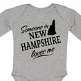 thumbnail image 4 of Inktastic Someone in New Hampshire Loves Me Boys or Girls Long Sleeve Baby Bodysuit, 4 of 5