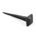 thumbnail image 4 of Renovators Supply Clavos Nails 2.75" Black Wrought Iron Square Head Decorative Nails for Barn, Gate, Window Shutter or Doors w/Black Powder Coat Finish, 4 of 7