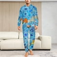thumbnail image 6 of Blue'S Clues Women Men Pajamas Zipper Onesie Jumpsuit Hooded One Piece Sleepwear, 6 of 8