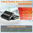 thumbnail image 4 of Heated Socks for Men Women with APP Control 8000mAh*2 Battery Rechargeable Electric Socks 4 Heating Level Washable Winter Foot Warmer for Hunting Outdoor Work Ski Hiking Fishing, 4 of 9