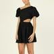 thumbnail image 5 of Vestido mini manga corta Fridja Moda Mujer Sexy Verano Digaonl Collar, 5 of 9