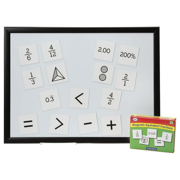 Didax Magnetic Equivalent Fractions Set of 56