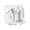 C-7.8*5.7*13.8cm, variant on Mini LED Glowing Village Figurine, Ceramic Light Up House for Mantel Shelf Desk