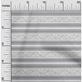 thumbnail image 1 of oneOone Georgette Viscose Light Gray Fabric Ethnic Block Sewing Material Print Fabric By The Yard 42 Inch Wide, 1 of 1