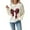 Beige, variant on Christmas Shirts for Women Fleece Xmas Holiday Top Christmas Print Pullover Sweater Blouses Crew Neck Long Sleeve Sweatshirt Fall Casual Trendy Sweatshirt Hooded Pullover Tops