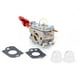 thumbnail image 1 of Junta de carburador, juego de bombillas de cebado, repuesto apto para Craftsman Tiller 25 26cc 316240320, 1 of 8