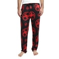 thumbnail image 2 of Miles Morales Spider-Man: Across the Spider-Verse Logo AOP Men's Black Sleep Pajama Pants-Medium, 2 of 6