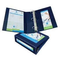 Avery Heavy-Duty Framed View 3-Ring Binder, 3" EZD Rings, Navy Blue