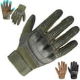 thumbnail image 2 of Bibifish Mens And Womens Pratical Full Finger Protective Gloves Touchscreen Outdoor Sports Gloves Durable Outdoor Hiking Gloves, 2 of 8