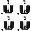 XINYOU XY-2822 Air Pump Double Sponge Water Filter for Aquarium，4-Pack