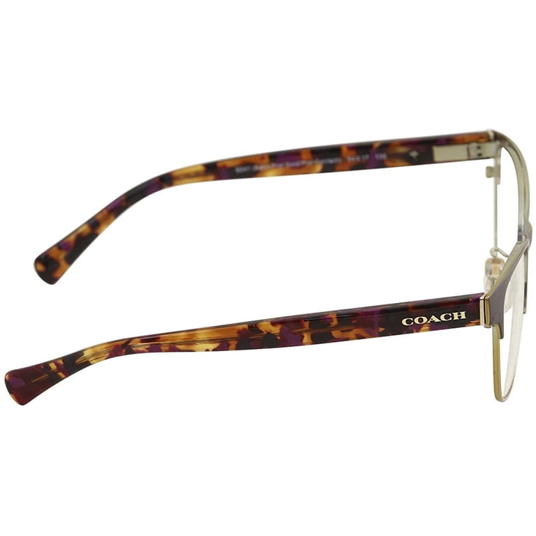 COACH Eyeglasses HC 5074 9241 Satin Purple Gold/Purple  display picture 2
