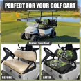 thumbnail image 4 of Pzuqiu Love Golf Golf Cart Seat Cover Breathable Universal Golf Cart Seat Blanket for 2-Passenger Club Car Seats Keeps Seats Clean and Comfortable, 4 of 7