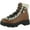 Cognac, variant on Cool Planet by Steve Madden Womens Cycloneee Faux Leather Hiking Boots