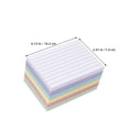 thumbnail image 2 of SOPOTUTU 300Pcs Single-Sided Horizontal Ruled Note Cards Assorted Color for Organized Note Writing, 2 of 8