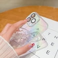 thumbnail image 5 of Compatible with iPhone Case,Colorful Laser Holographic Butterfly Liquid Sand Clear Camera Lens Protection Soft Shockproof Cover Phone Case (Clear,iPhone 15), 5 of 5