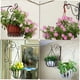 thumbnail image 4 of Ganchos colgantes de plantas Ganchos decorativos de pared de hierro Eccomum Negro/L, 4 of 5