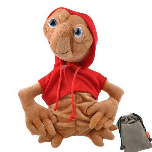 Rare Vintage ET Red Coat Extra Terrestrial Film 10" Soft Stuffed Plush Toys Doll