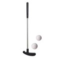 thumbnail image 1 of 1 Set Mini Golf Putter Club with 2 Golf Balls TPR Grip Right Left Handed Stainless Steel Golf Club Kids Adults Table Game Golf Putter Training-M, 1 of 5
