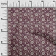 thumbnail image 2 of oneOone Cotton Flex Wine Fabric Asian Suzani Quilting Supplies Print Sewing Fabric By The Yard 40 Inch Wide, 2 of 5