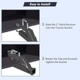 thumbnail image 2 of 2" Clamp on Trailer Hitch Receiver for Tractor Bucket Ball Mount Adapter Compatible with Deere, 2 of 9