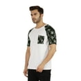 thumbnail image 4 of Inkmeso Raglan Short Sleeves T-Shirt For Men's Loose Fit Printed Casual Tee W/ Patch Pocket, 4 of 7