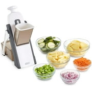Safe Slice Mandoline Slicer, Julienne   Dicer for Vegetables, Meal Prep & More with 30  Presets & Thickness Adjuster