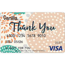 $25 Thank You Vanilla eGift Visa® Virtual Account (email delivery)