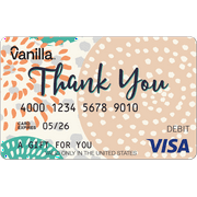 $25 Thank You Vanilla eGift Visa Virtual Account (email delivery)