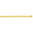 thumbnail image 2 of JewelStop 14k Solid Yellow Gold 5mm Miami Cuban Link Chain Bracelet, Box Clasp - 8.5 Inches, 2 of 3