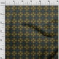 thumbnail image 2 of oneOone Cotton Silk Fabric Check & Triangle Ikat Decor Fabric Printed BTY 42 Inch Wide, 2 of 4