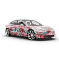 thumbnail image 6 of Rwraps Geometric Floral The Fever Matte Vinyl Film Wrap 59in x 28ft Vinyl Vehicle Car Film Sheet, 6 of 9