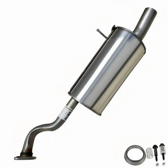 Stainless Steel Exhaust Muffler Fits Honda CRV 2010-2011 2.4L - Direct Fit