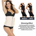 thumbnail image 3 of QRIC Women's Underbust Latex Sport Girdle Waist Trainer Corsets Boned Body Shaper, 3 of 6