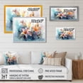 thumbnail image 4 of DESIGN ART Designart "Pink Lily Symphony" Floral Lily Canvas Wall Art 40 in. wide x 30 in. high, 4 of 5