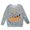 Grey, variant on Krdevn Kids Everyday Is Halloween Skeleton Pumpkin Ghost Baseball Graphic Crewneck Sweatshirt Long Sleeve Casual Pullover Top for Halloween Holiday Wear Green,13-14 Years