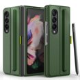 thumbnail image 1 of Pu Leather Case Compatible Samsung Galaxy Z Fold 4 With Pen Holder Slot, Shockproof Z Fold 4 Case, 1 of 3