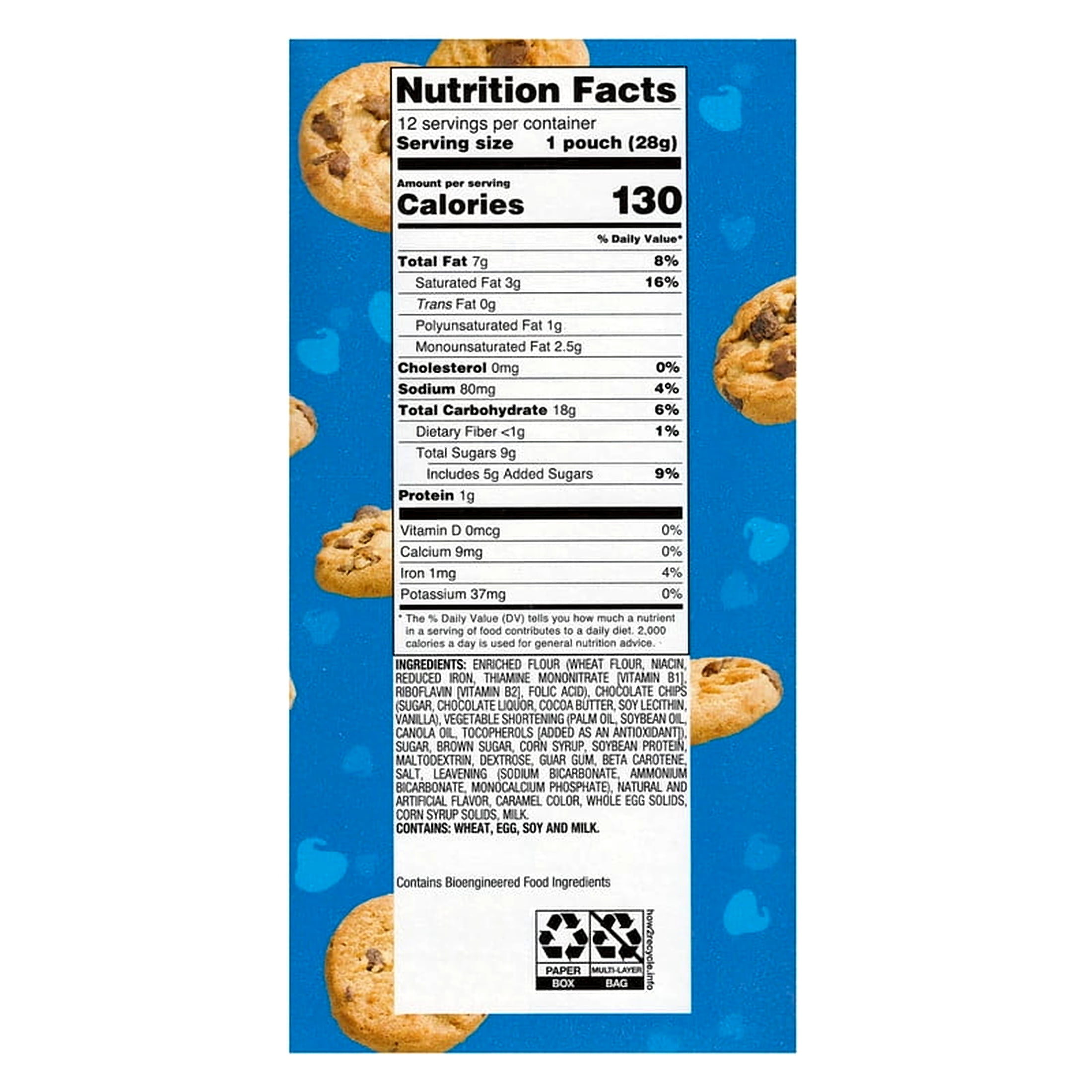 Benton’s Mini Cookie Snack Packs (Chocolate Chip, 2 Boxes)