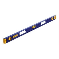 Irwin 48 in. Aluminum I-Beam Level 3 vial