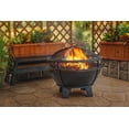 thumbnail image 2 of Pleasant Hearth OFW295R Bellora Burning Wood Fire Pit, 2 of 7
