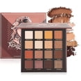 thumbnail image 1 of Paleta de sombras de ojos de 16 colores, paleta de maquillaje de sombras de ojos pigmentadas profesionales, sombra de ojos mate brillante resistente al agua de larga duración, 1 of 5