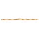 thumbnail image 2 of Pulsera de Metal Jadeshay Elegante de Acero Inoxidable Dorada, 2 of 8