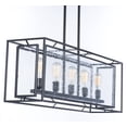 thumbnail image 2 of Maxim 21677CDBK Era 5-Light Pendant, Black, 2 of 4