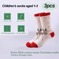 thumbnail image 2 of Calcetines navideños de algodón para niños, calcetines gruesos de invierno para mantener el calor, 2 of 5