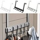 thumbnail image 1 of Ganchos para Colgar Sobre La Puerta, Ganchos para Colgar Toallas de Baño, Toallero con 6 Ganchos, Prácticos Accesorios de Baño para Dormitorios., 1 of 6