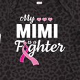 thumbnail image 4 of Inktastic Breast Cancer Awareness My Mimi is a Fighter Boys or Girls Baby Bodysuit, 4 of 5