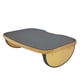 thumbnail image 5 of Tabla de equilibrio Reposapiés de oficina Equipo de fitness Multifuncional Regalo para amigos Reposapiés Taburete para pies Taburete mecedor para pies, 5 of 8