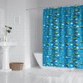 thumbnail image 2 of Cartoon Construction Vehicles Warning Signs Shower Curtain 72"x72" ,Bathroom Decorative Shower Curtains Set with 12 Hooks,Modern Waterproof Washable Shower Curtain, 2 of 6